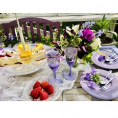 シークレットガーデンで楽しむミニブーケ作りとアフタヌーンティー2名様【1427369】