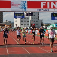 かすみがうらマラソン兼国際ブラインドマラソン2024出走権(フルマラソン)1名様分＆Tシャツ1枚【1469627】