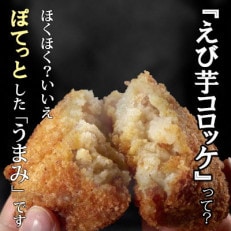 えび芋コロッケ 2種類 詰合せ(5個入り×4パック)【配送不可地域:離島】【1277964】
