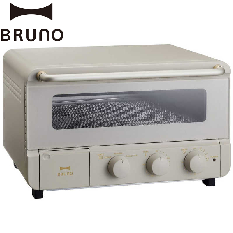 BRUNO スチーム&ベイクトースター グレージュ
