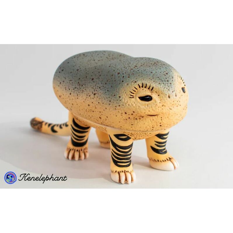 虎子石 / standard / CHUKU JAPONISM 置物 オブジェ 飾り インテリア 浮世絵 幻獣 手作り 手作業 日本製 プレゼント ソフビフィギュア ケンエレファント 墨田区 東京
