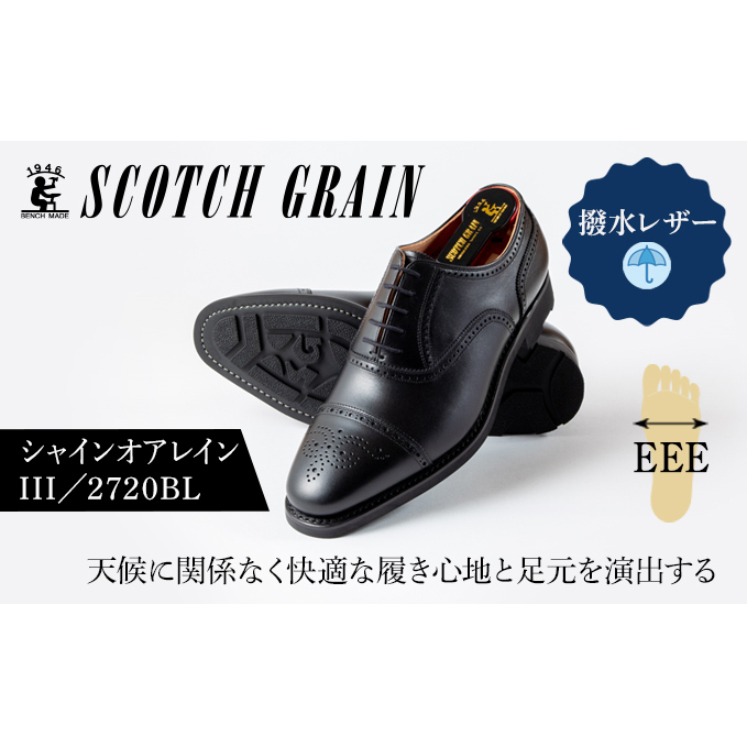 スコッチグレイン 紳士靴 「シャインオアレインIII」 NO.2720 メンズ 靴 シューズ ビジネス ビジネスシューズ ファッション 仕事用 パーティー フォーマル