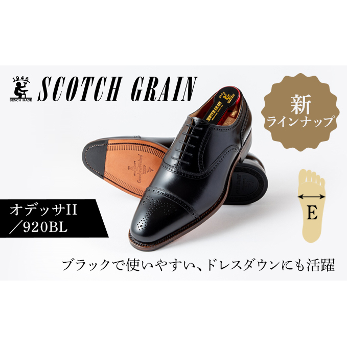 スコッチグレイン紳士靴「オデッサII」NO.920 BL メンズ 靴 シューズ ビジネス ビジネスシューズ  ファッション小物 合わせやすい 上質 一級の革靴