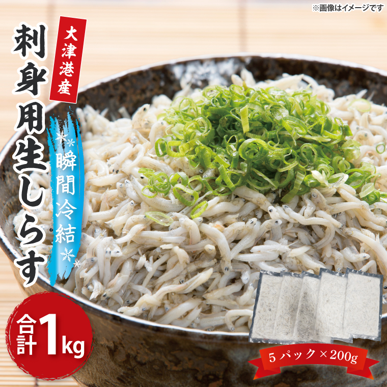 【訳あり】瞬間冷結!刺身用生しらす【大津港産】(AA212)