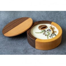 家具職人がつくった天然アロマソイワックス付アロマディフューザー【配送不可地域:沖縄】【1571781】