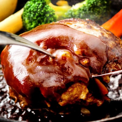 熊本県産 GI認証 くまもとあか牛100%使用 くまもとあか牛ハンバーグ 150g×6(宇城市)【配送不可地域：離島】【1654753】