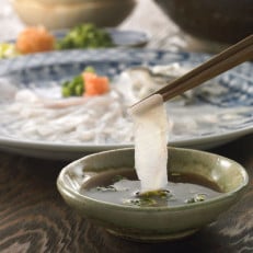 【毎月定期便】1日10セット限定! 白子付 大皿 高級天草とらふぐコース3~4人前(宇城市)全3回【配送不可地域:離島】【4056945】