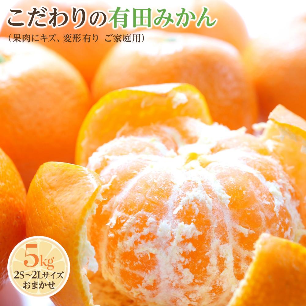 こだわりの有田みかん ご家庭用5kg