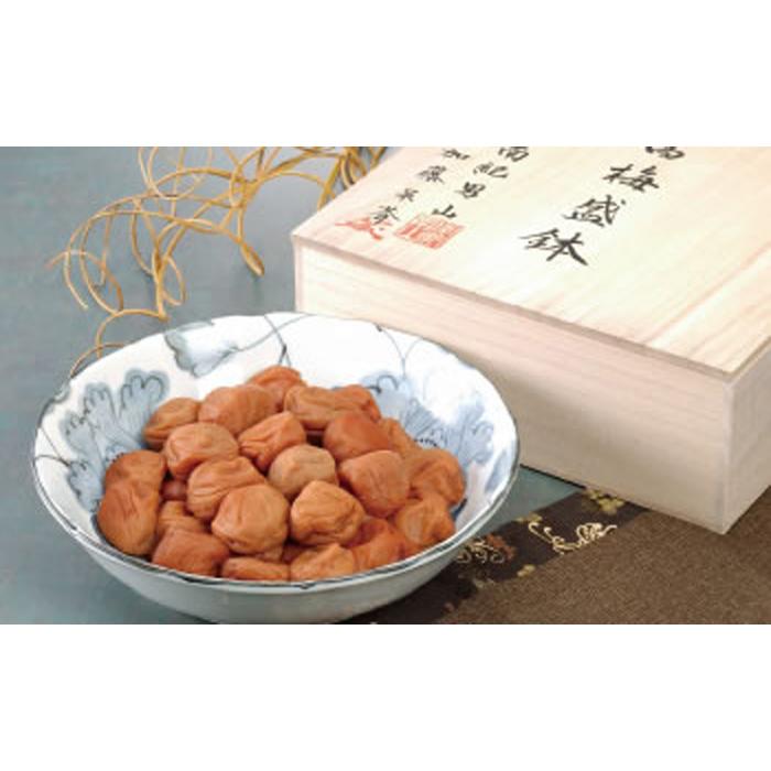 南紀男山焼き盛鉢入 　うす塩味梅800g