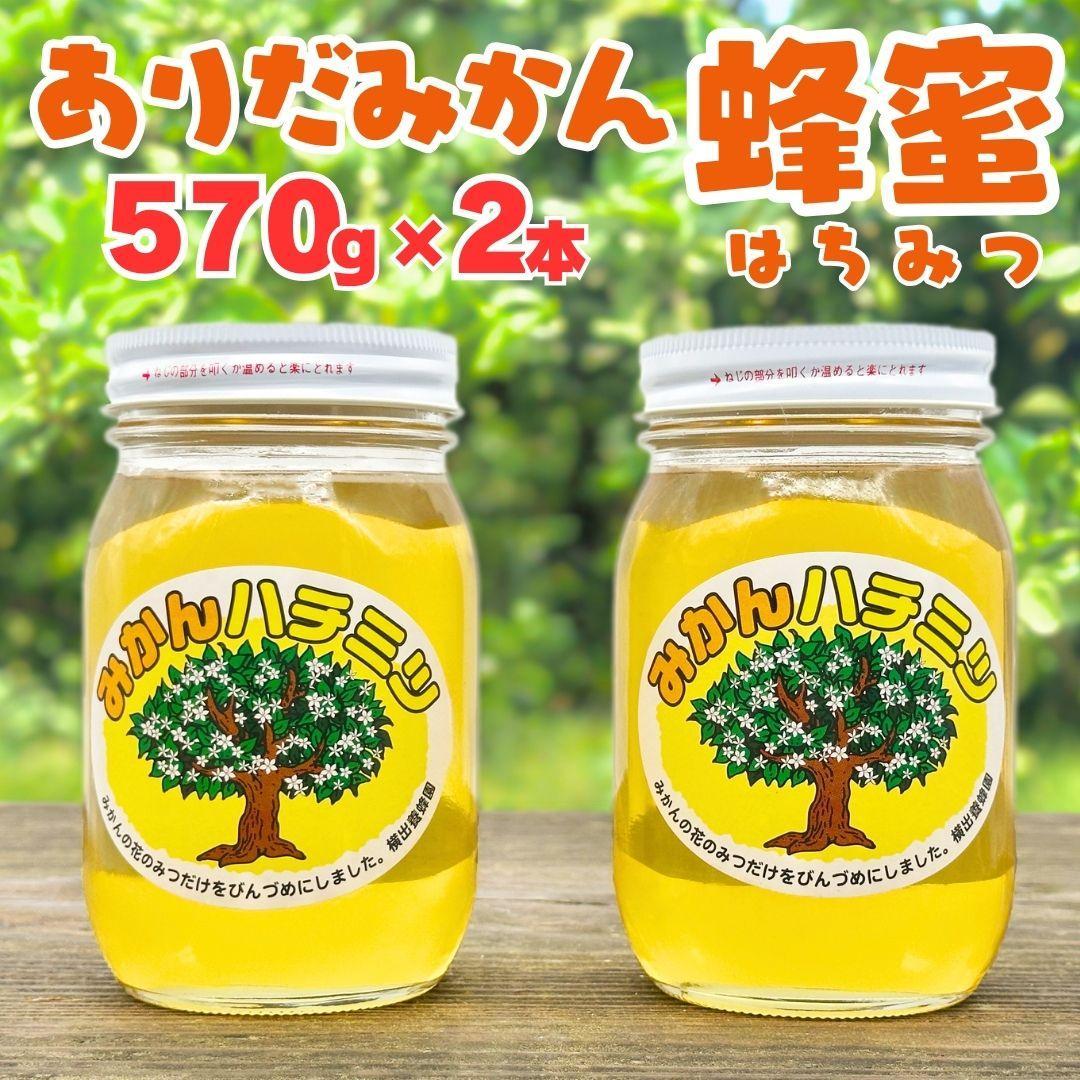 ありだみかん蜂蜜 2本セット(570g×2本)