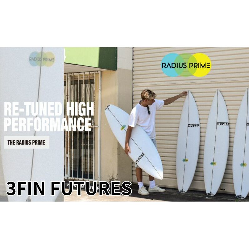 PYZEL SURFBOARDS RADIUS PRIM 3FIN FUTURES サーフボード サーフィン 江の島 江ノ島 マリン用品