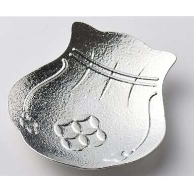 [高岡銅器]福楽（ふっくら）まめざら 宝袋（たからぶくろ） 食器 小皿 民芸品 工芸品 吉祥文様 和風  FAD-0418