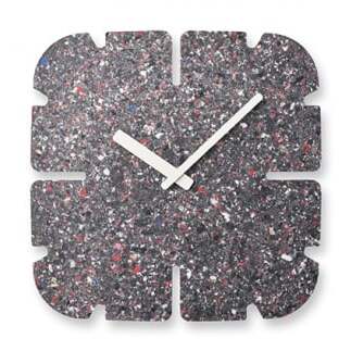 PANECO CLOCK / HIL22-11B MID インテリア 掛時計 時計 時間 レムノス シンプル サステナブルな循環型繊維リサイクルボードを使用 リビング 寝室  FAD-1042