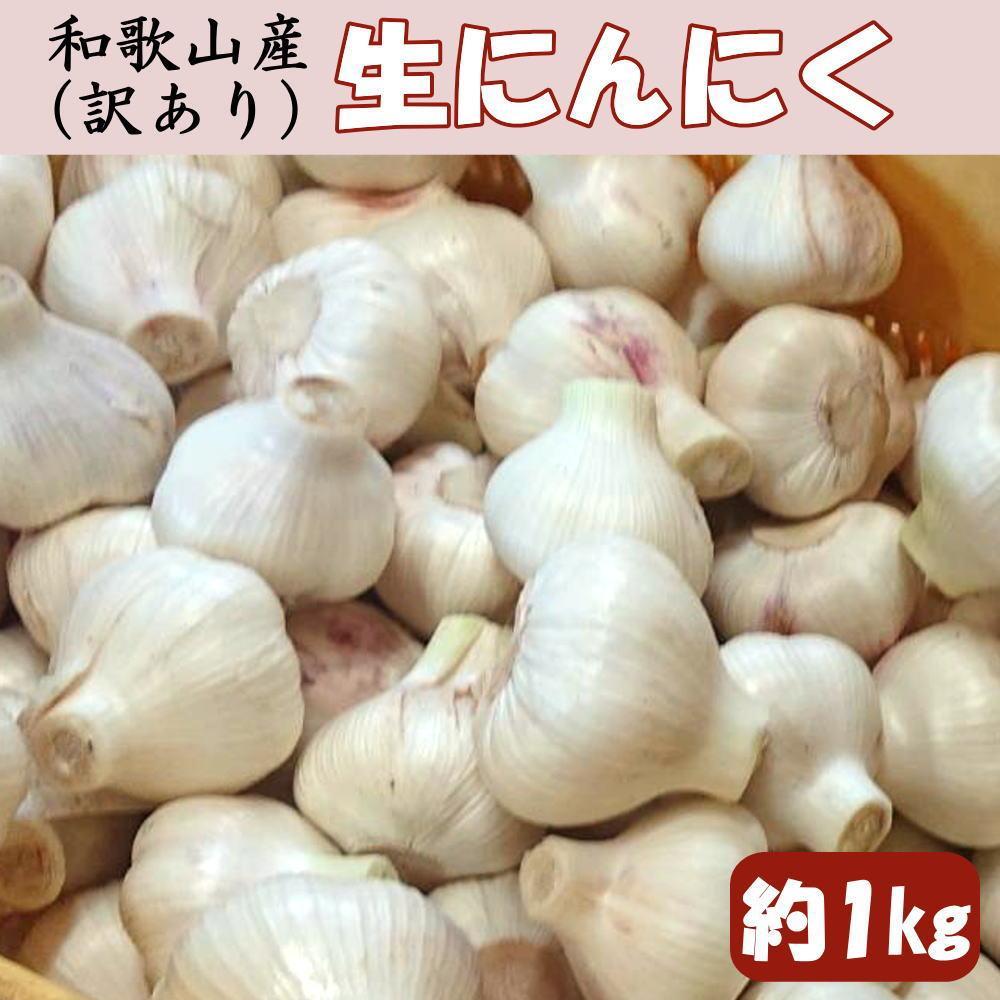 和歌山県産 生にんにく 約1kg ご家庭用  ★2026年５月発送［TM202］