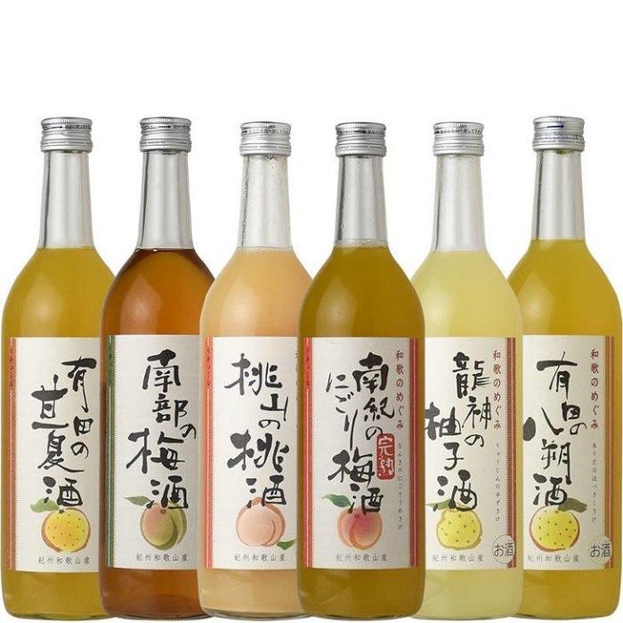 (A003)和歌のめぐみ酒【C】セット720ml×6種 世界一統