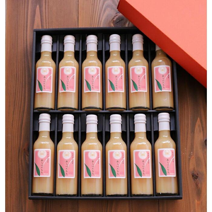 あら川の桃 60% 果汁入り ドリンク 200ml × 12本 入り ギフトセット【mao10】