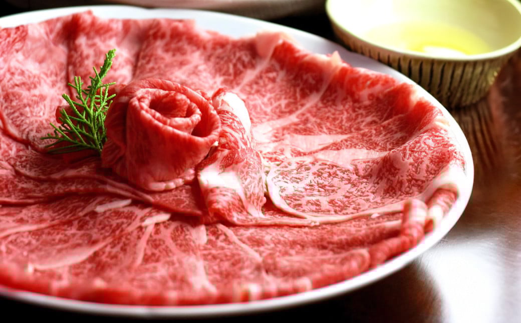 【6回定期便】博多和牛 ザブトンと肩ロース芯スライス しゃぶしゃぶ・すき焼き用 約300g×2パック×6回 計約3.6kg 牛肉 肉 スライス 九州産 福岡県産 冷凍