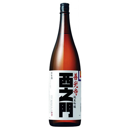 西之門善光寺純米吟醸 1.8L お酒 日本酒 純米吟醸酒 アルコール