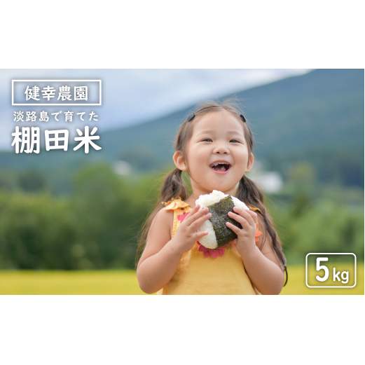 健幸農園の棚田米 5kg 【2025年産新米】　　[精米 白米 お米]