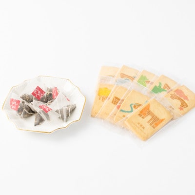 【熊本県美里町】石橋サブレ(9枚入り)と生姜紅茶セット【1680291】