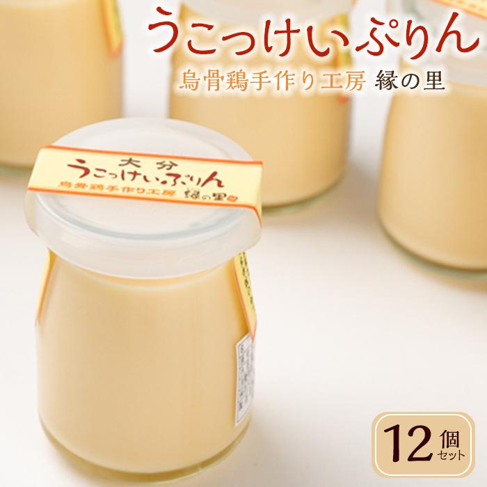 大分うこっけいプリン 12個 |甘さ控えめ 濃厚 爽やかさを感じる 絶品スイーツ