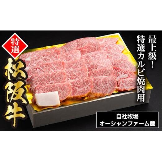 松阪牛焼肉(特選カルビ)500g/ 松阪牛 冷凍 ギフト箱包装 瀬古食品 JGAP認定 松阪肉 名産 お取り寄せ 牛肉 お肉 肉 和牛 黒毛和牛 国産 国産牛 ブランド牛 三角バラ 希少部位 焼肉 焼肉用 ギフト 贈答 産地直送 松阪 牛 特選 カルビ 三重県 大台町 (0035)