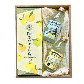 柚子 かすていら ゆず ドリンク2種セット/宮川物産 サイダー カステラ 洋菓子 三重県 大台町