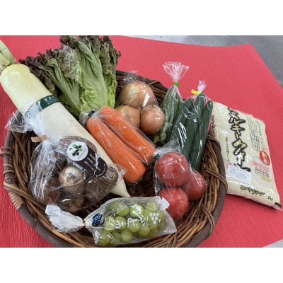 三重県いなべ市の農産物直売所「ふれあいの駅うりぼう」お米・旬の新鮮野菜・果物【配送不可地域:離島・北海道・沖縄】【1201284】