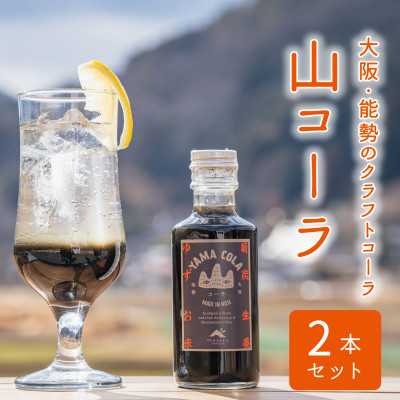山コーラ 2本セット ~YAMA COLA 大阪能勢のクラフトコーラシロップ~【1288037】