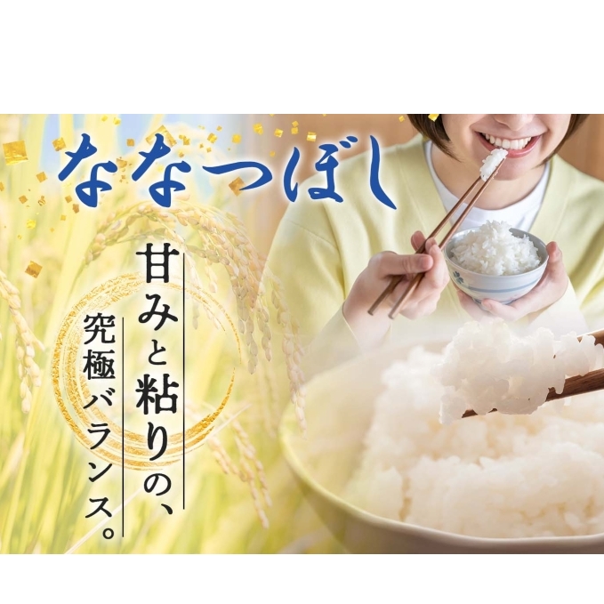 北海道 定期便 3ヵ月連続3回 令和6年産 ななつぼし 無洗米 5kg×2袋 特A 米 白米 ご飯 お米 ごはん 国産 ブランド米 時短 便利 常温 お取り寄せ  産地直送 送料無料 | 北海道月形町 | JRE MALLふるさと納税