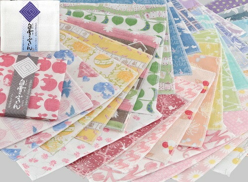 ふきん タオル 白雪ふきん友禅染50枚入り+白雪ふきん2枚ジャンボセット 株式会社 白雪 60-004