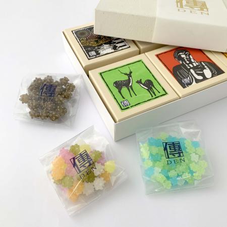 奈良こんふぇいと6個セット【奈良柄】 株式会社砂糖傳 増尾商店 奈良県 奈良市 なら 13-003