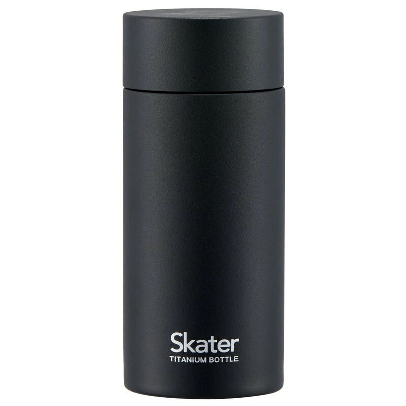チタン製マグボトル 200ml 水筒 保温保冷「ブラック」 〈スケーター株式会社〉 チタン製 マグボトル 洗いやすい アウトドア 直飲み 小さめ 軽量 200ミリリットル 奈良県 奈良市 なら 22-009 56320-1-TMB2