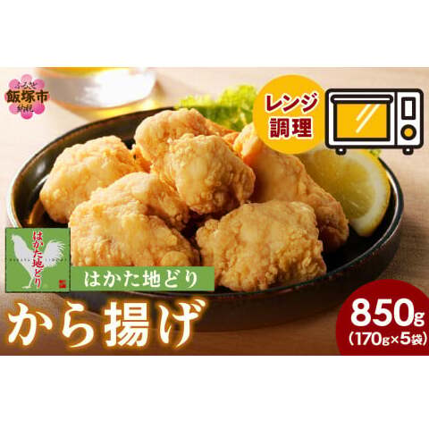レンジ調理!はかた地どり 地鶏唐揚げ【A5-499】