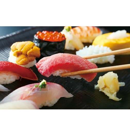 『寿司 まつばら』上寿司 ペアチケット【D5-036】