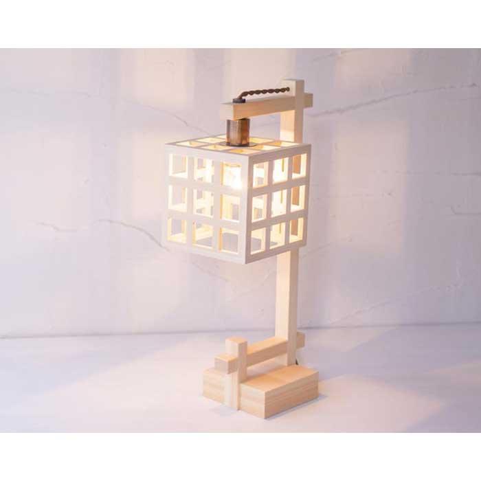 【照明/国産檜】スタンドライト/CombinationLamp『格 kou』 A553
