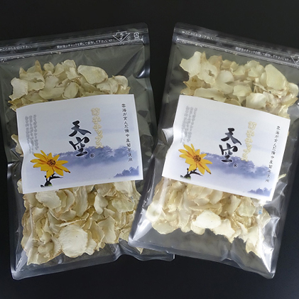 菊芋チップス 天空 200g(100g×2) チャック付きパック お菓子 スイーツ 乾燥 スライス 落葉農法 無農薬 スーパーフード