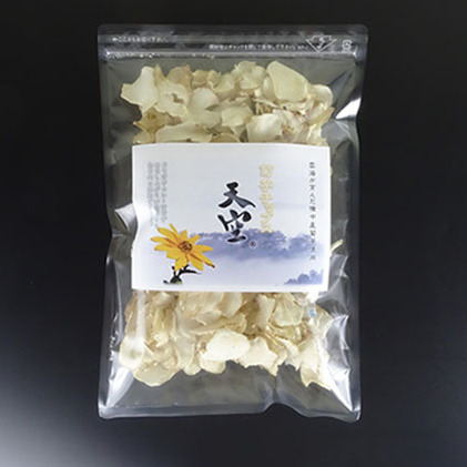 菊芋チップス&パウダーセット 各100g入り チャック付きパック お菓子 スイーツ 加工食品 スーパーフード 落葉農法 無農薬 乾燥パウダー フレーク