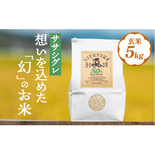 【 先行予約 】ササシグレ 玄米 5kg 新米 米 お米 節減対象農薬不使用 化学肥料不使用 コメ こめ ささしぐれ ご飯 ごはん 主食 ライス 5キロ 産地直送 国産 宮城県 石巻市