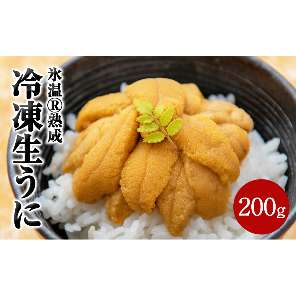 冷凍生うに 氷温(R)熟成 生うに 100g×2 合計200g 宮城県産 岩手県産 生ウニ 生雲丹 うに ウニ 雲丹 新鮮うに キタムラサキウニ きたむらさきうに うに丼 ウニ丼 雲丹 冷凍うに 冷凍ウニ 冷凍雲丹 ウニ ウニ ウニ ウニ ウニ ウニ ウニ ウニ ウニ ウニ ウニ ウニ ウニ ウニ