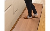 日本製 撥水・消臭・抗菌 キッチンマット 約45×240cm ベージュ 350114665型 [2210]