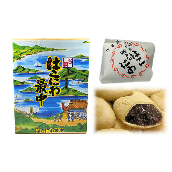 はこにわ最中 1箱 20個入り いちかわ菓子舗