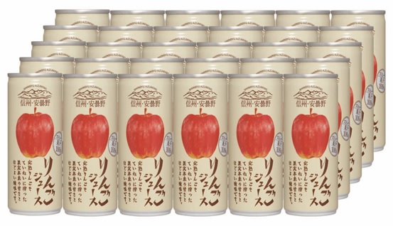 信州・安曇野のりんごジュース