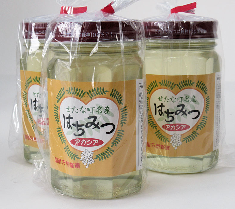 【2025年8月1日から順次発送】【天然アカシア100%】北海道産 純粋はちみつ 500g×3本セット 紅茶 レモン レモン漬け 大根 ヨーグルト ダイエット せたな町 ふるさと納税