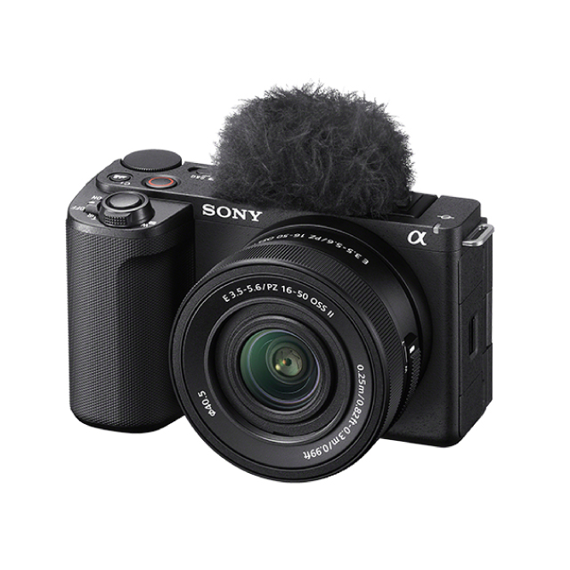 ソニー VLOGCAM ZV-E10II パワーズームレンズキット ZV-E10M2K[ブラック] / sony zv-e10 vlogcam カメラ zv-e10m2k 黒 熊本県 菊陽町 [BHBZ029]