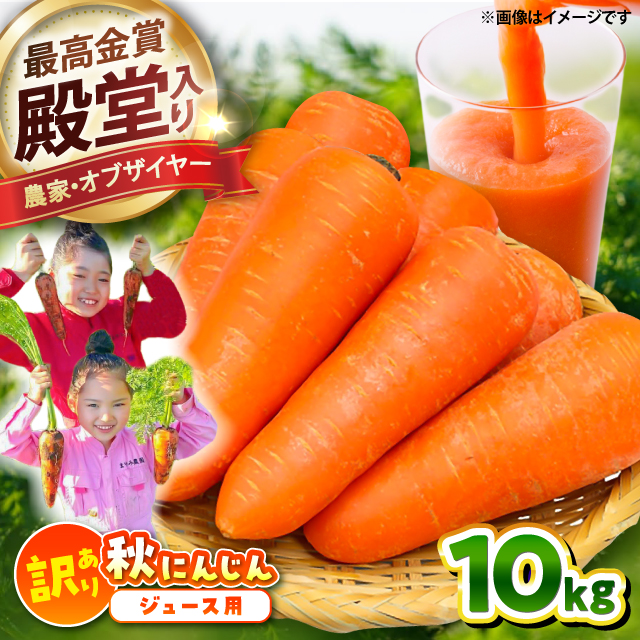 [先行予約][2025年12月順次発送開始]ジュース用秋にんじん(訳あり) / にんじん ニンジン 規格外 ジュース β-カロテン 食物繊維 抗酸化作用 熊本県産 菊陽町 [株式会社 まゆみ農園] [BHCW007]