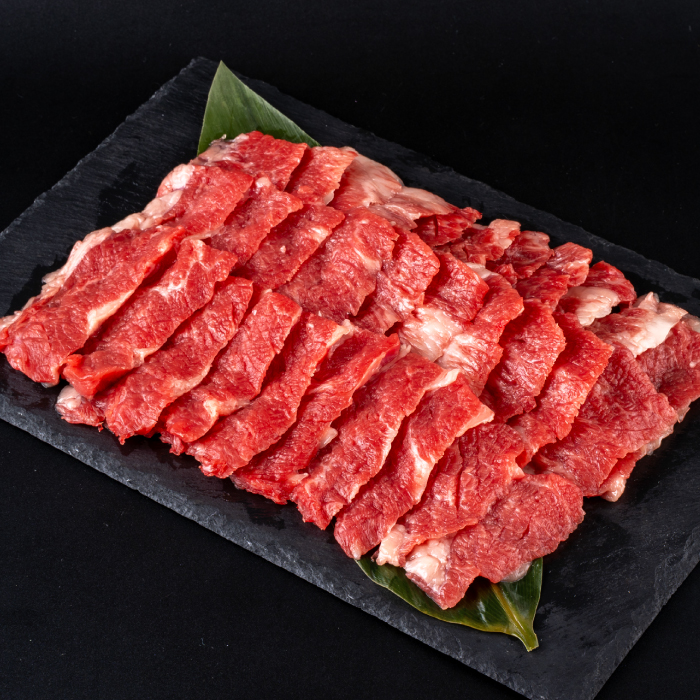 熊本県産 あか牛 カルビ 焼き肉用 約800g(約400g×2パック) / あか牛 赤牛 牛肉 カルビ 焼肉 熊本県 菊陽町【合同会社 たべたせいか】 [BHBY007]