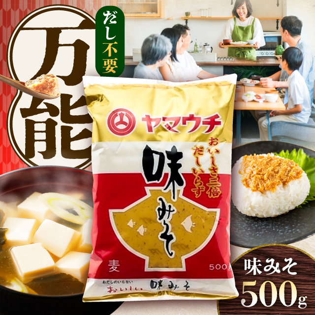 味みそ500g【株式会社山内本店】 [BHAE040]