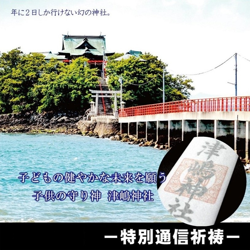 【ふるさと納税】 津嶋神社 小児守護神 津嶋神社 特別通信祈祷（授与品：御神札・御守り・撤饌・祈祷証明書） [ 御神札 お守り 通信祈祷 御守り おまもり 祈祷証明書 子どもの病気平癒祈願 津嶋神社 小児守護神 ギフト館ふじむら ]