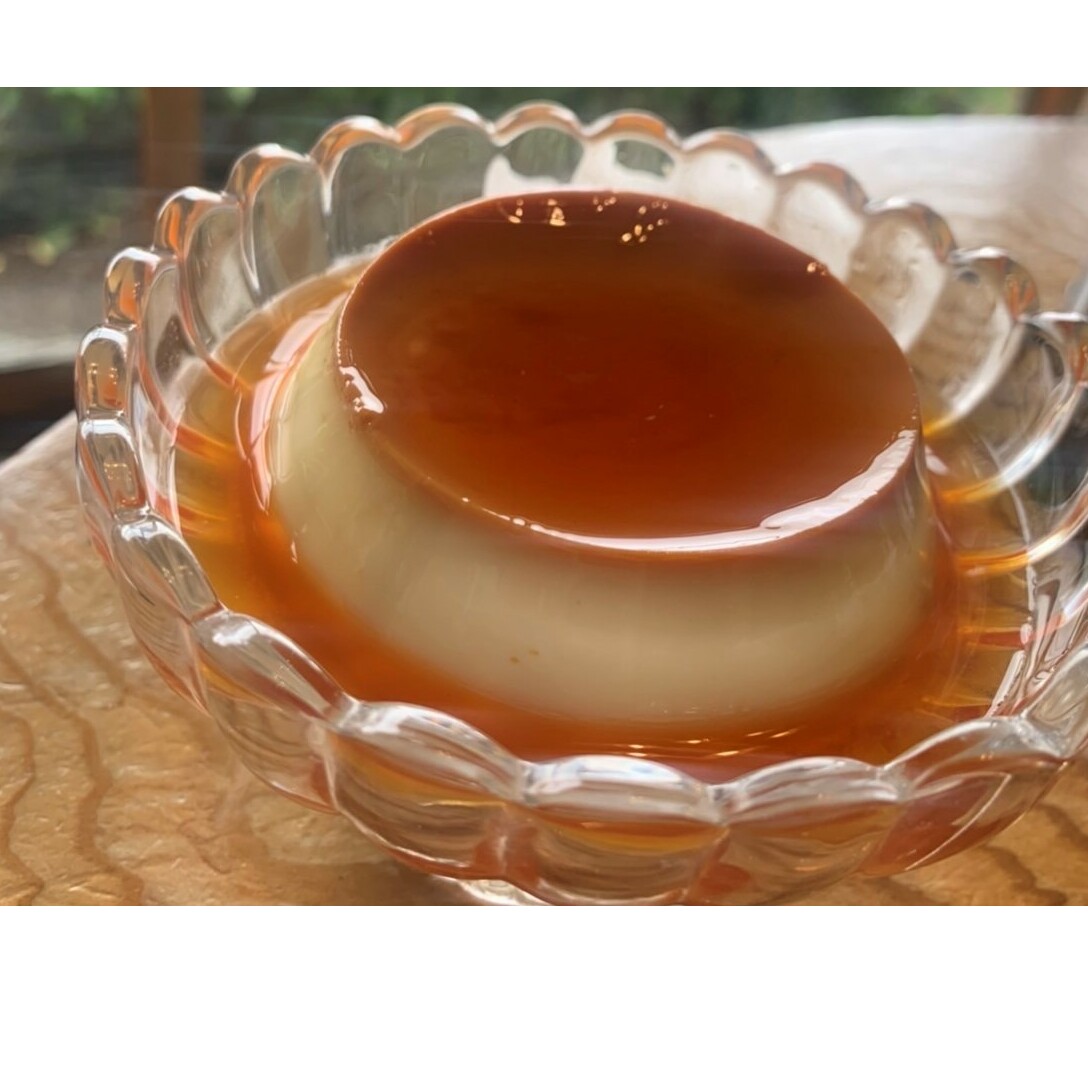 [四国一小さな町の喫茶店]茶房千福の手作り土佐ジロープリン ※申込時:備考欄等に必ず着日を記載してください※